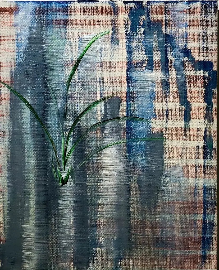 洗濯物、カーテン、観葉植物 by 山口由葉 | 現代アートの販売・通販