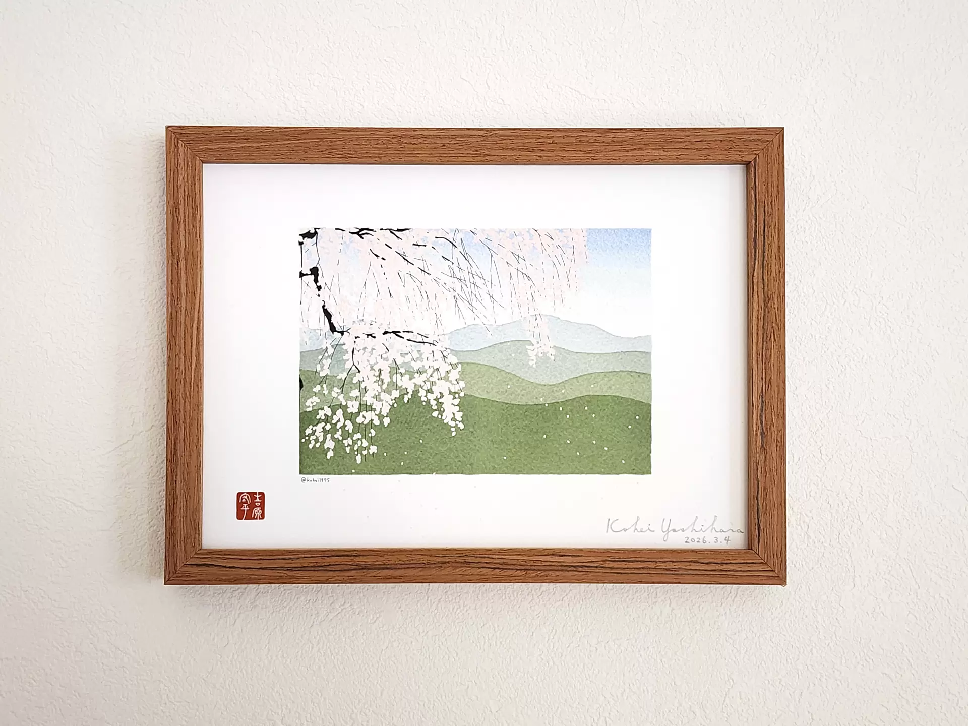 Spring Comes, We Live Again by 吉原宏平 | 現代アートの販売・通販