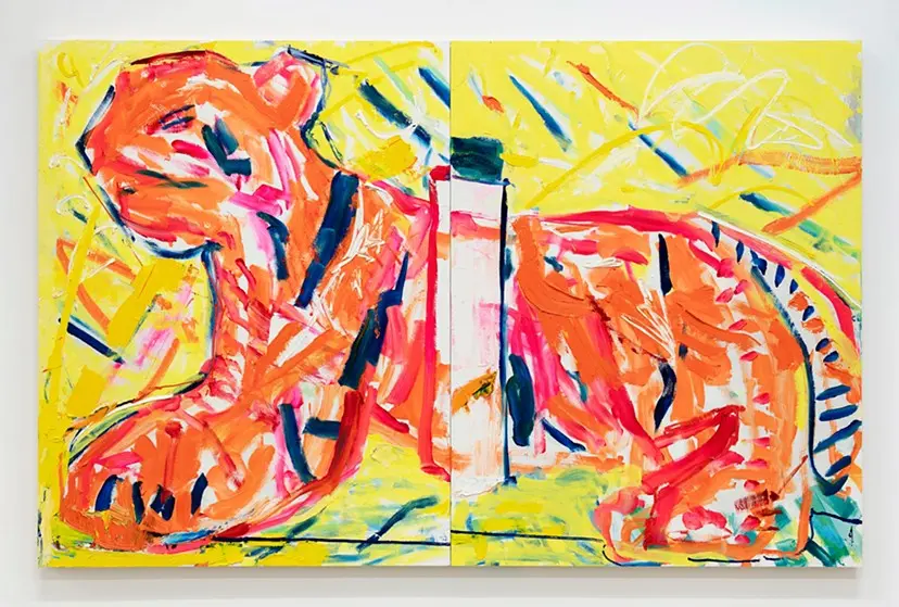 レスリー・タナヒル『無題』 絵画