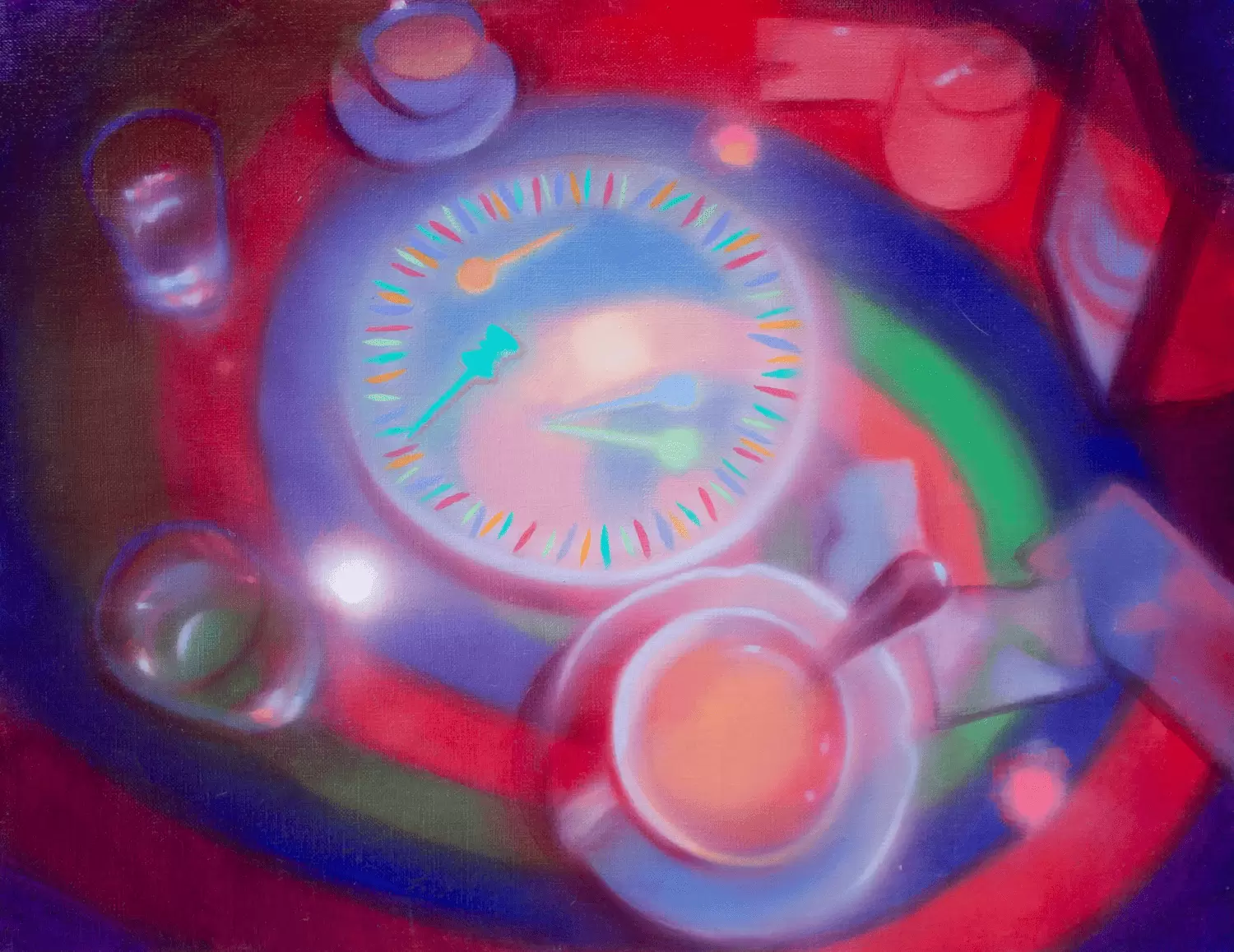 round and round