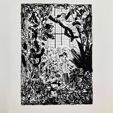 サル園にて