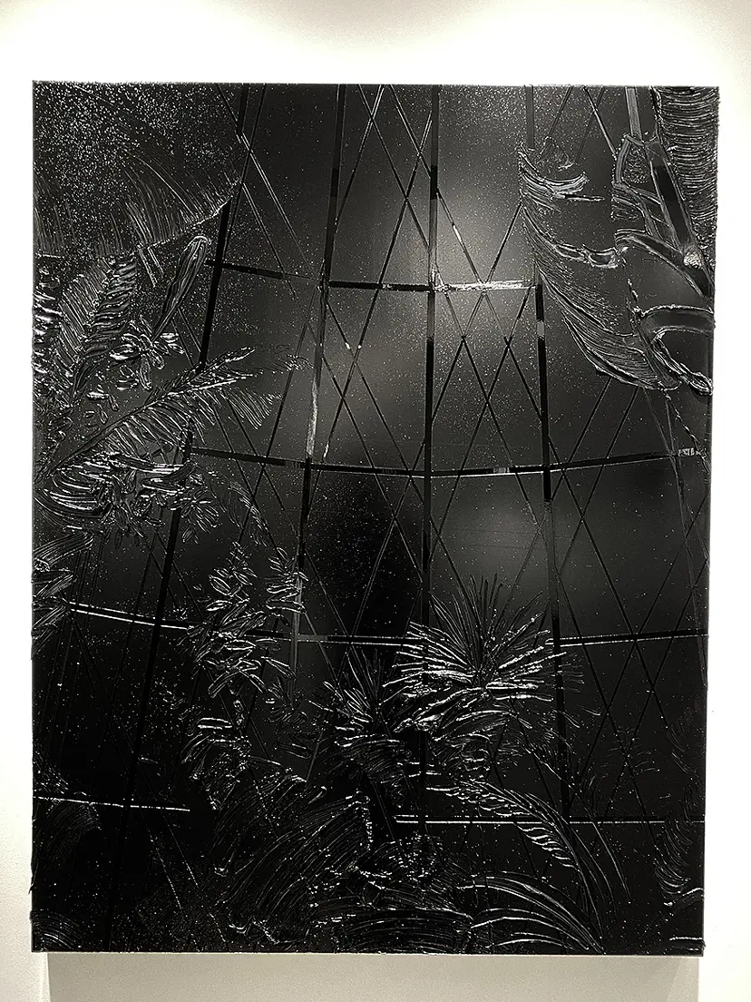 Botanical garden - black out- by Yushi Suga