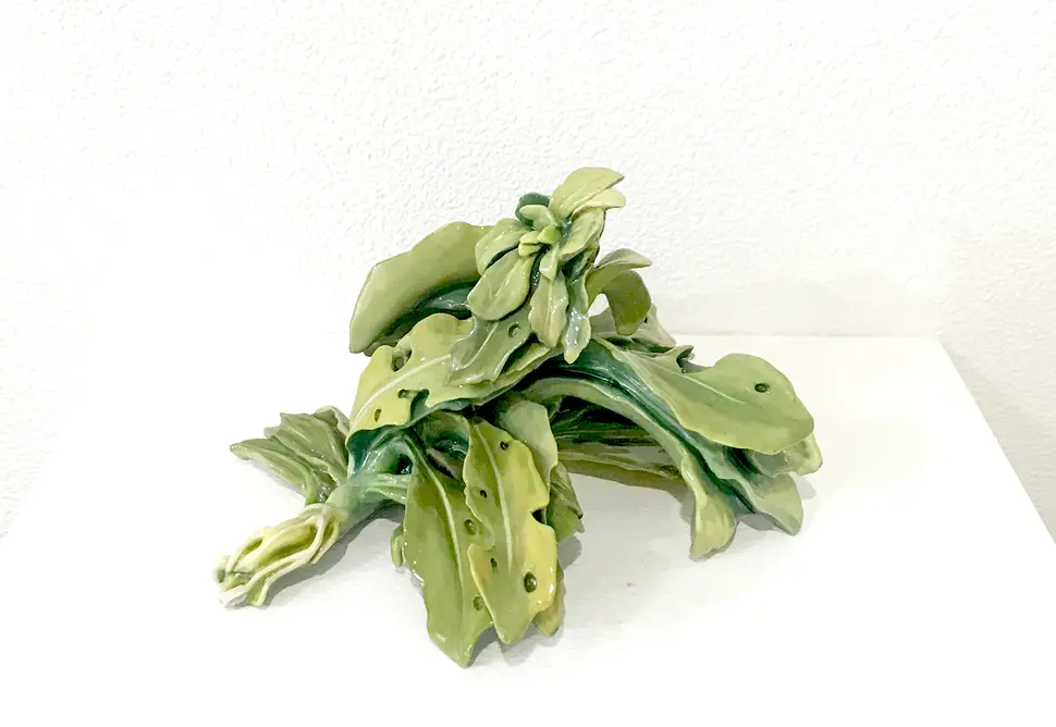 黄金町の野草（座っていた草）