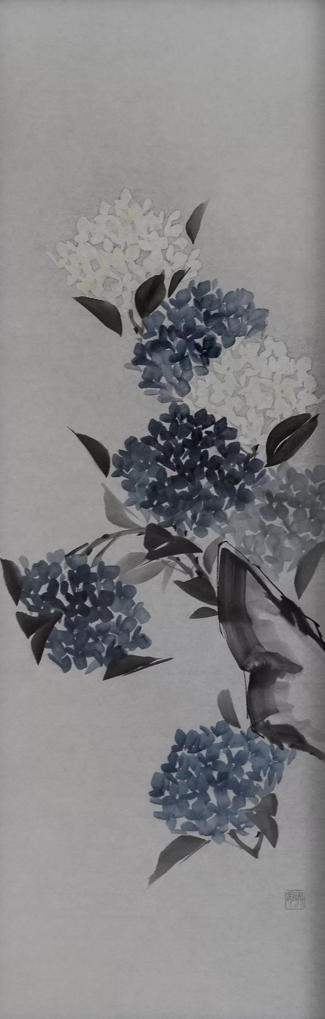紫陽花圖 蒼