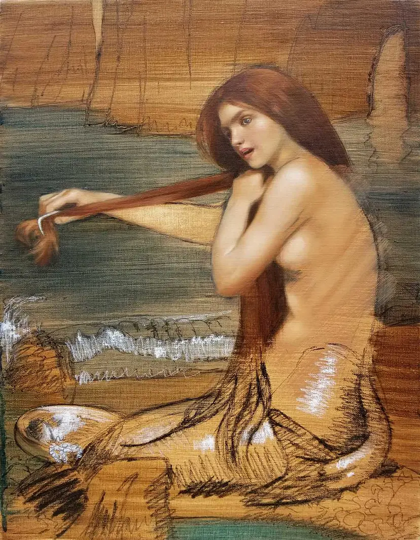 A Mermaid by Ryoko Kumakura