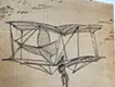 Otto Lilienthal with Großer Doppeldecker