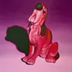 Ceramic dog VII