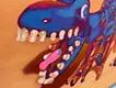 Glass dinosaur
