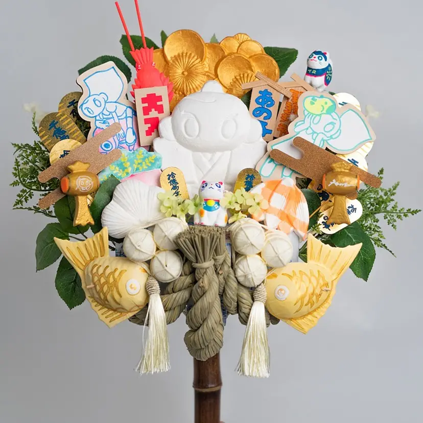 タカハシマホ「縁起熊手　UME」 22605_166760645354172_x.webp?