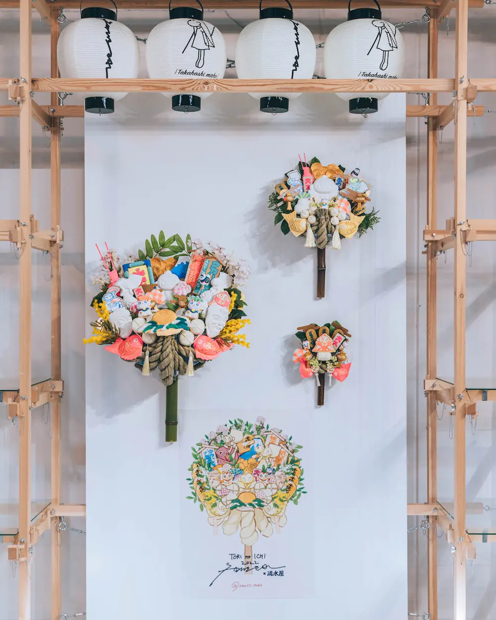 縁起熊手 TAKE by タカハシマホ | 現代アートの販売・通販 | ArtSticker