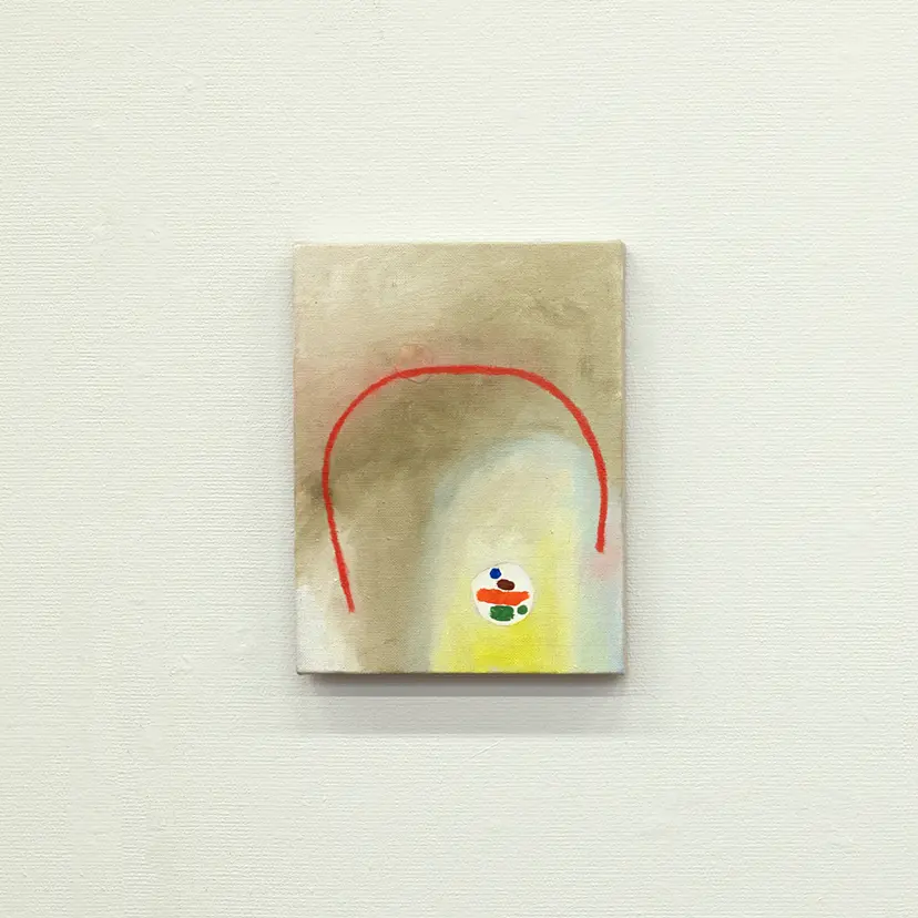 oil on paper,oil on cloth by 寺内大登