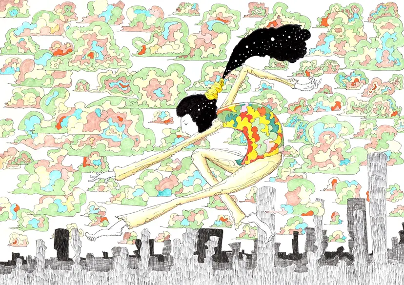 踊る狂う男 by Tano yasuhisa