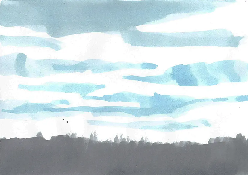 The study for "Visions of a Torn World" 03 by 末松 由華利