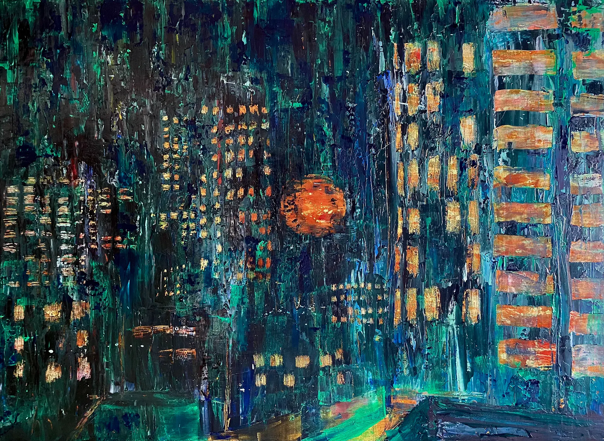 city lights
