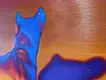 Ceramic dog VIII
