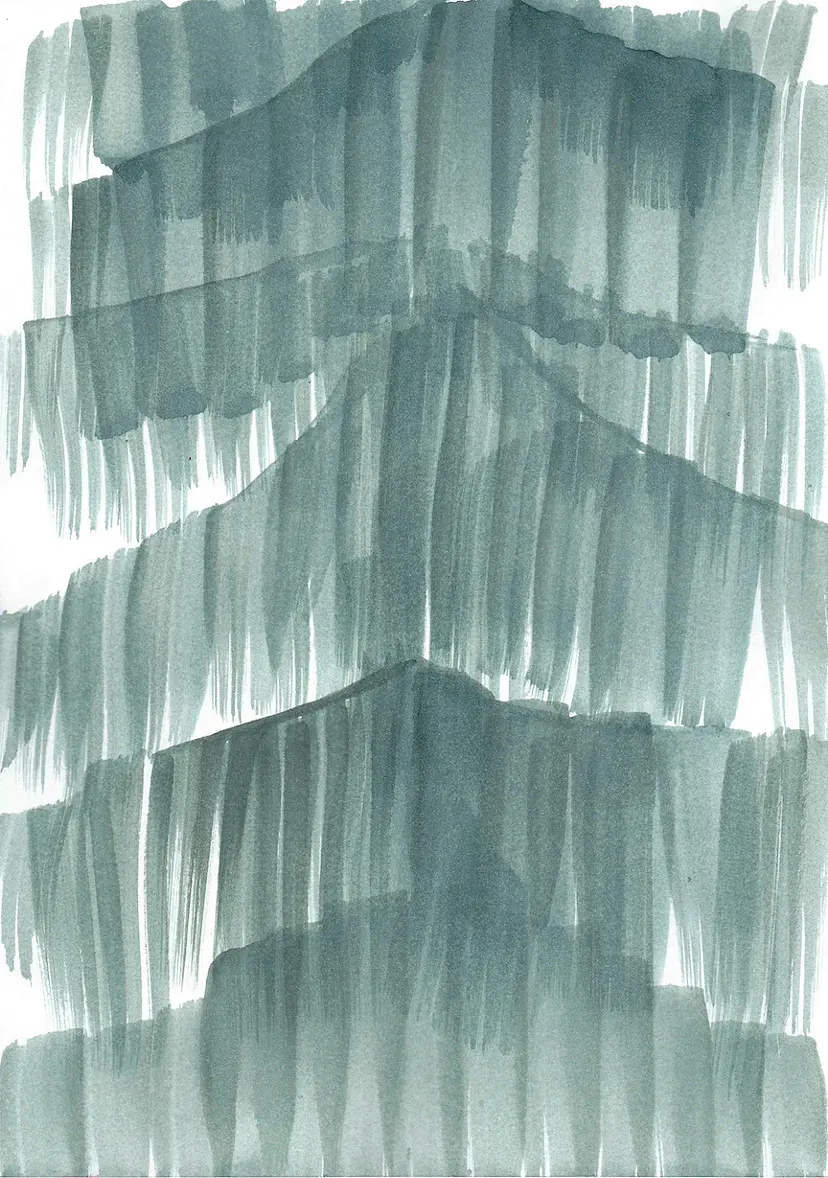 The study for "Visions of a Torn World"04 by 末松 由華利