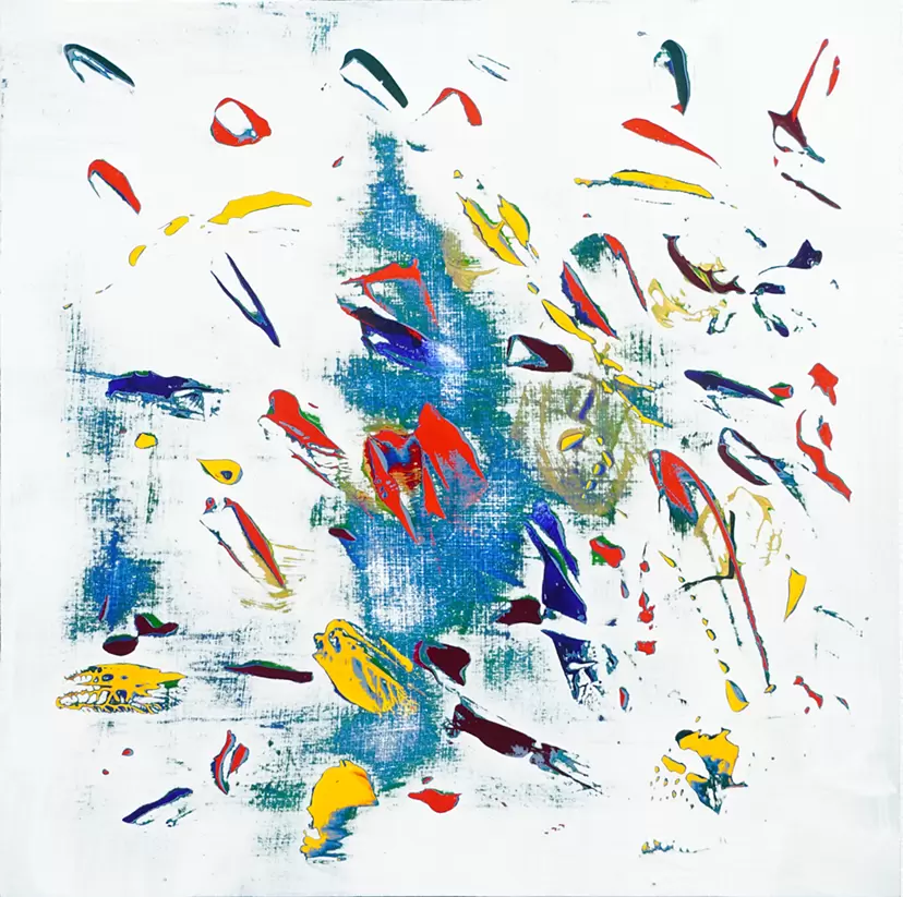 abstract person #26 by MANABU KISHIMOTO