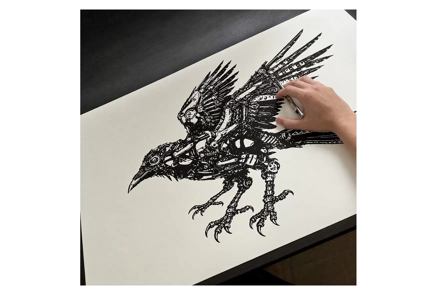 八咫烏 by HIRANO CHIAKI | 現代アートの販売・通販 | ArtSticker