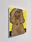 散歩まちの犬