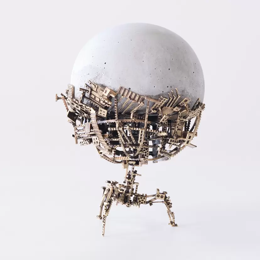 emergent structure-2 by 久野 彩子