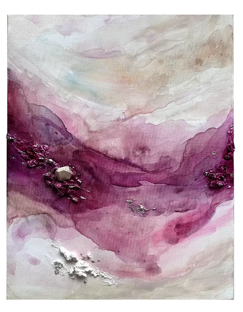 Violet Trace No.2 by Fuji Risako
