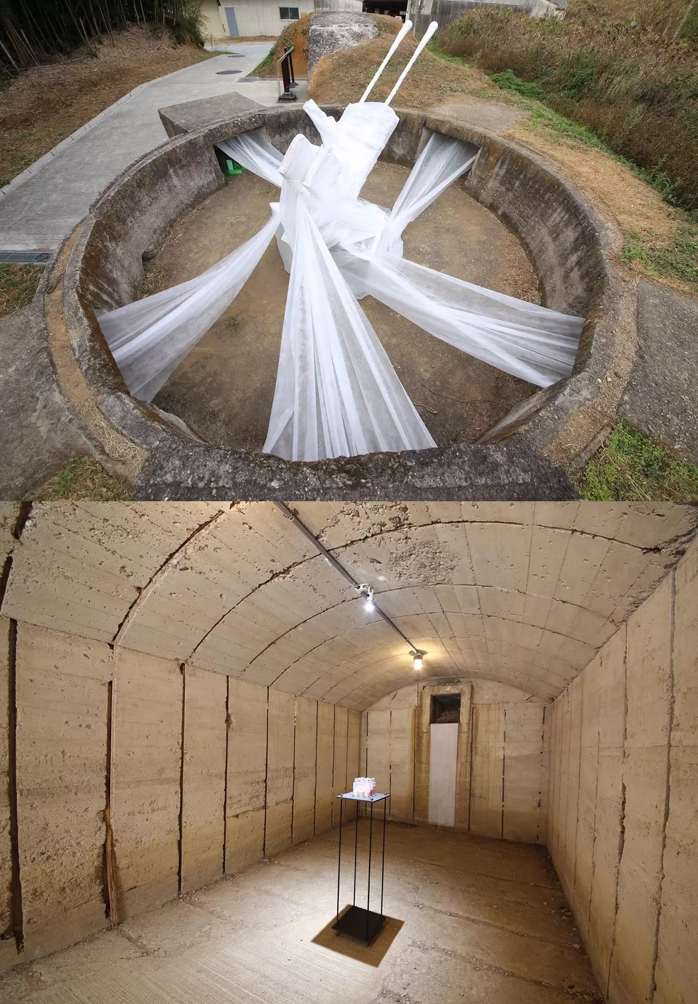 鶉野飛行場跡アートプロジェクト［はなむけたむけ］