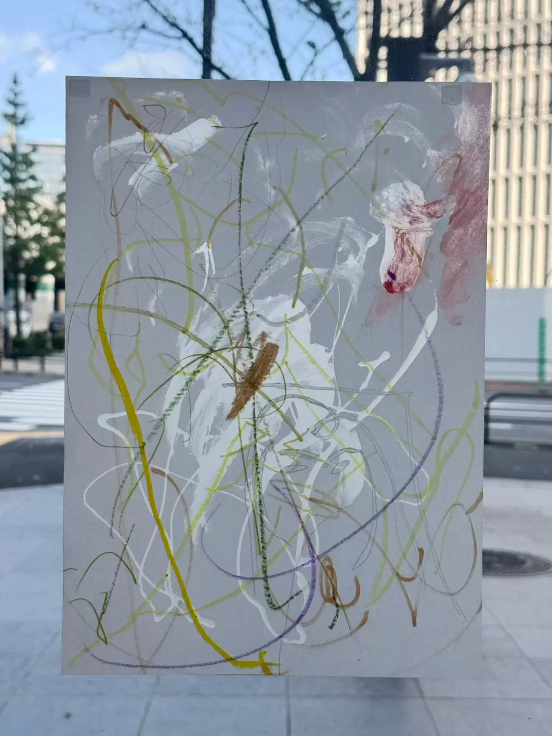 Double-Sided Drawing_Yellow line