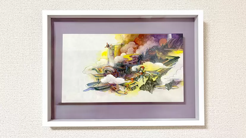 Purple Garden Horai Map by Yurine
