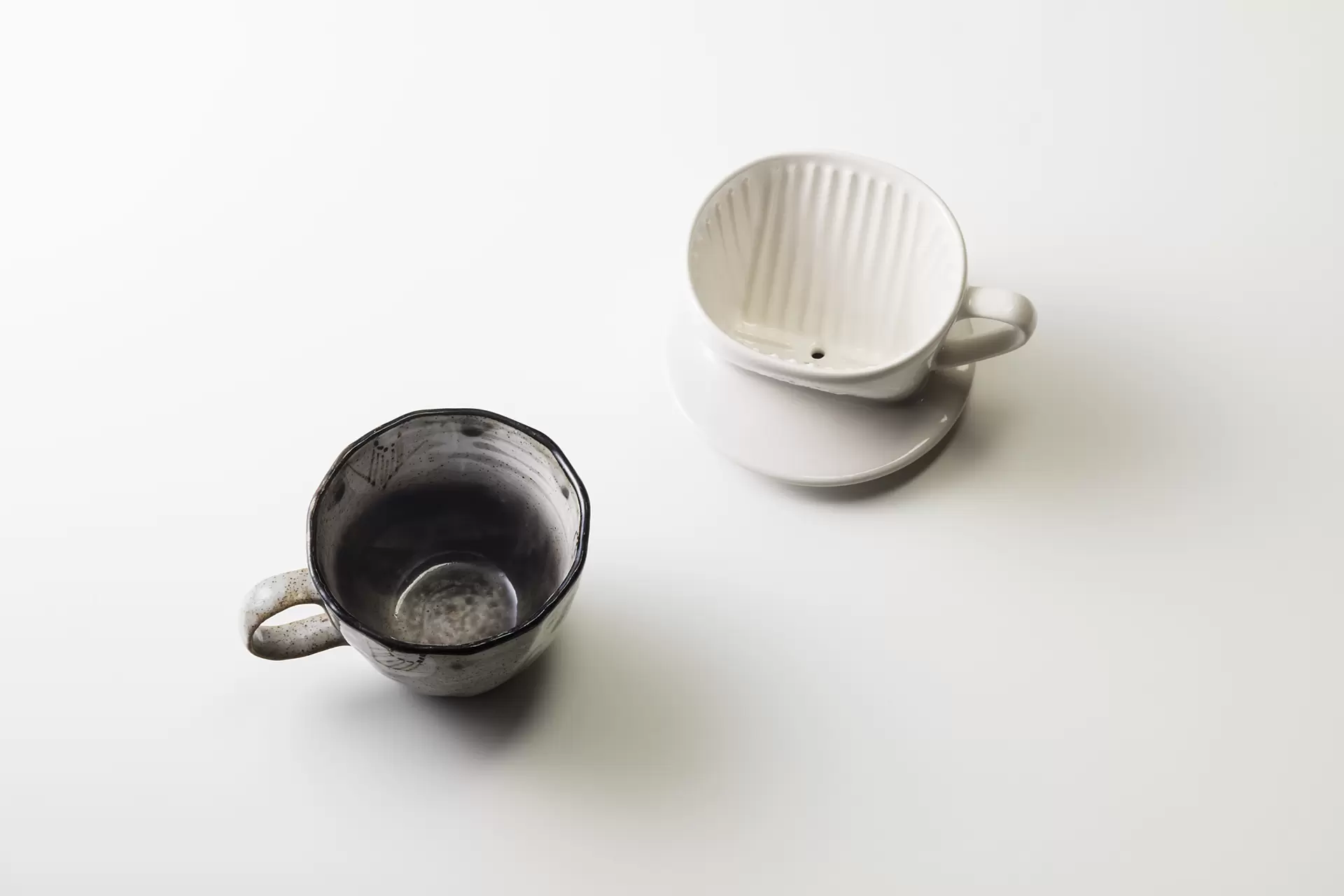 Bundled Light: Coffee Dripper and Cup