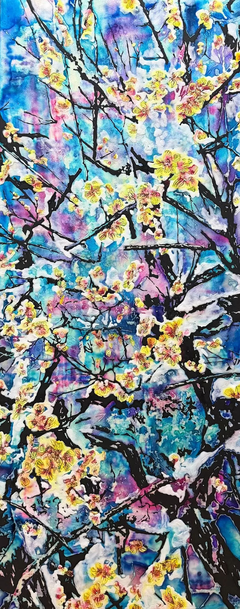 Snowlit Plum Blossom / 03 by Kunpei Yoshikawa