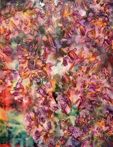 紅い花群