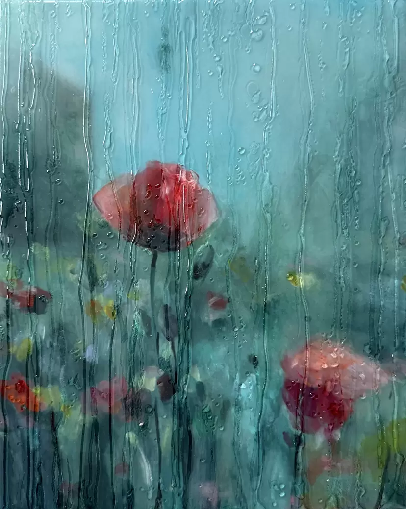 Rain-window-#19 by Marino Funahashi 