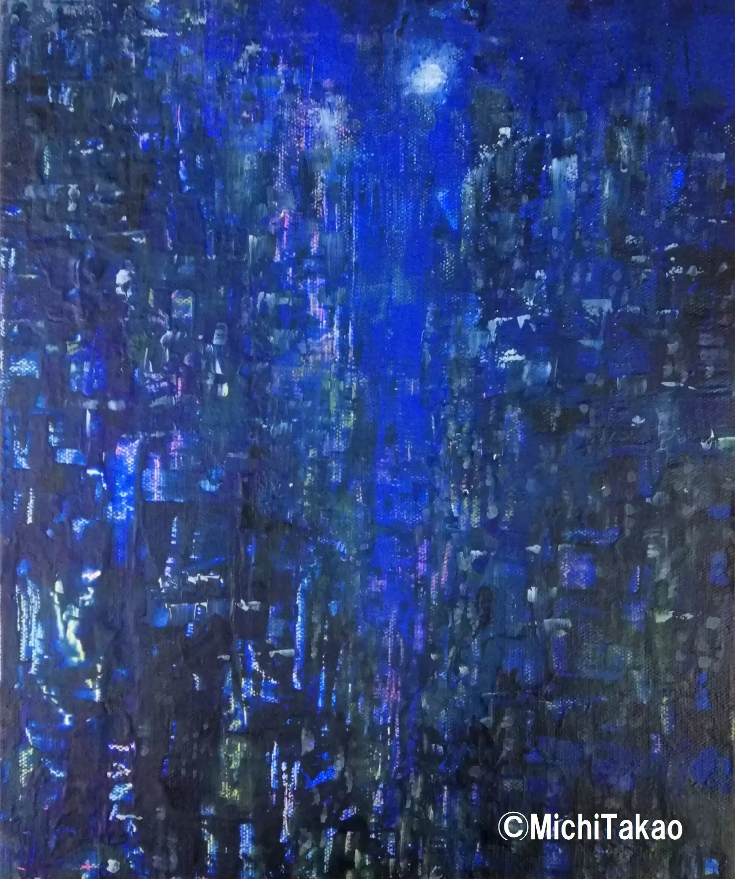 Frozen moon