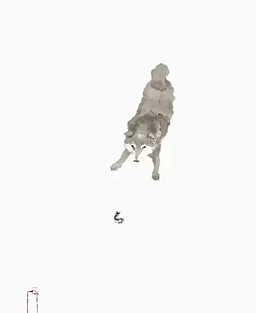 柴とムカデ