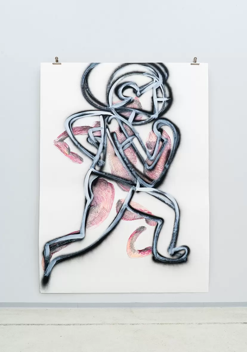 無のための習作 エドワード・マイブリッジ「The Human Figure in Motion」からの引用#024-1 by Yutaka Hashimoto