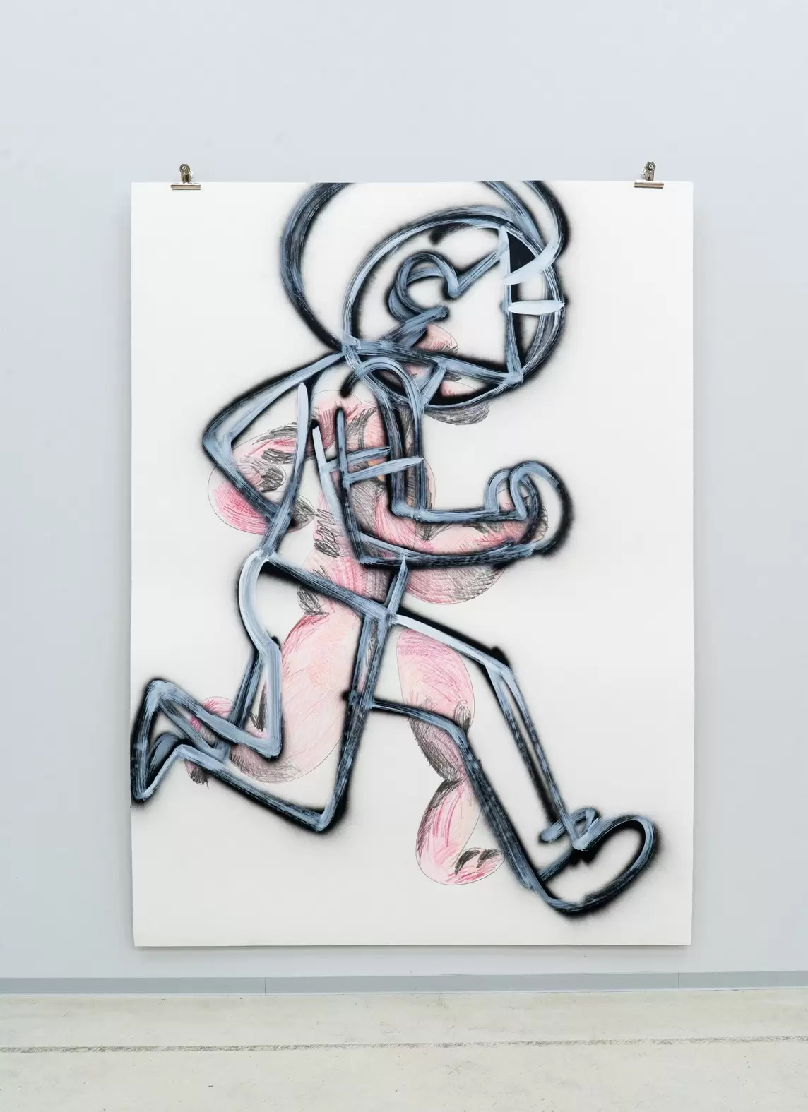 Study for Null Cited from Eadweard Muybridge's "The Human Figure in Motion"#024-2