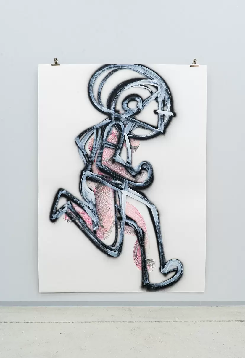 無のための習作 エドワード・マイブリッジ「The Human Figure in Motion」からの引用#024-3 by Yutaka Hashimoto