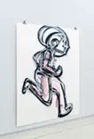 Study for Null Cited from Eadweard Muybridge's "The Human Figure in Motion"#024-3