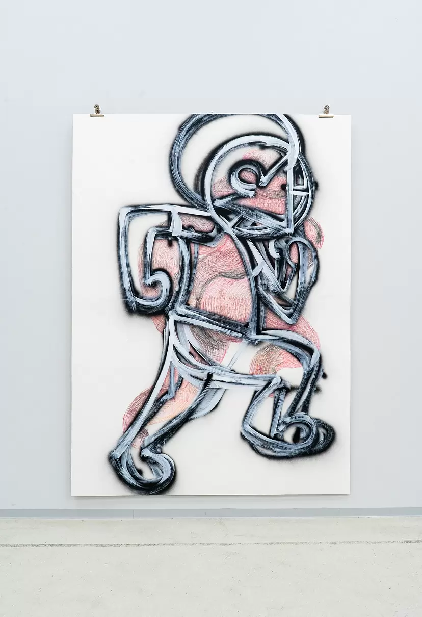 無のための習作 エドワード・マイブリッジ「The Human Figure in Motion」からの引用#024-6 by Yutaka Hashimoto