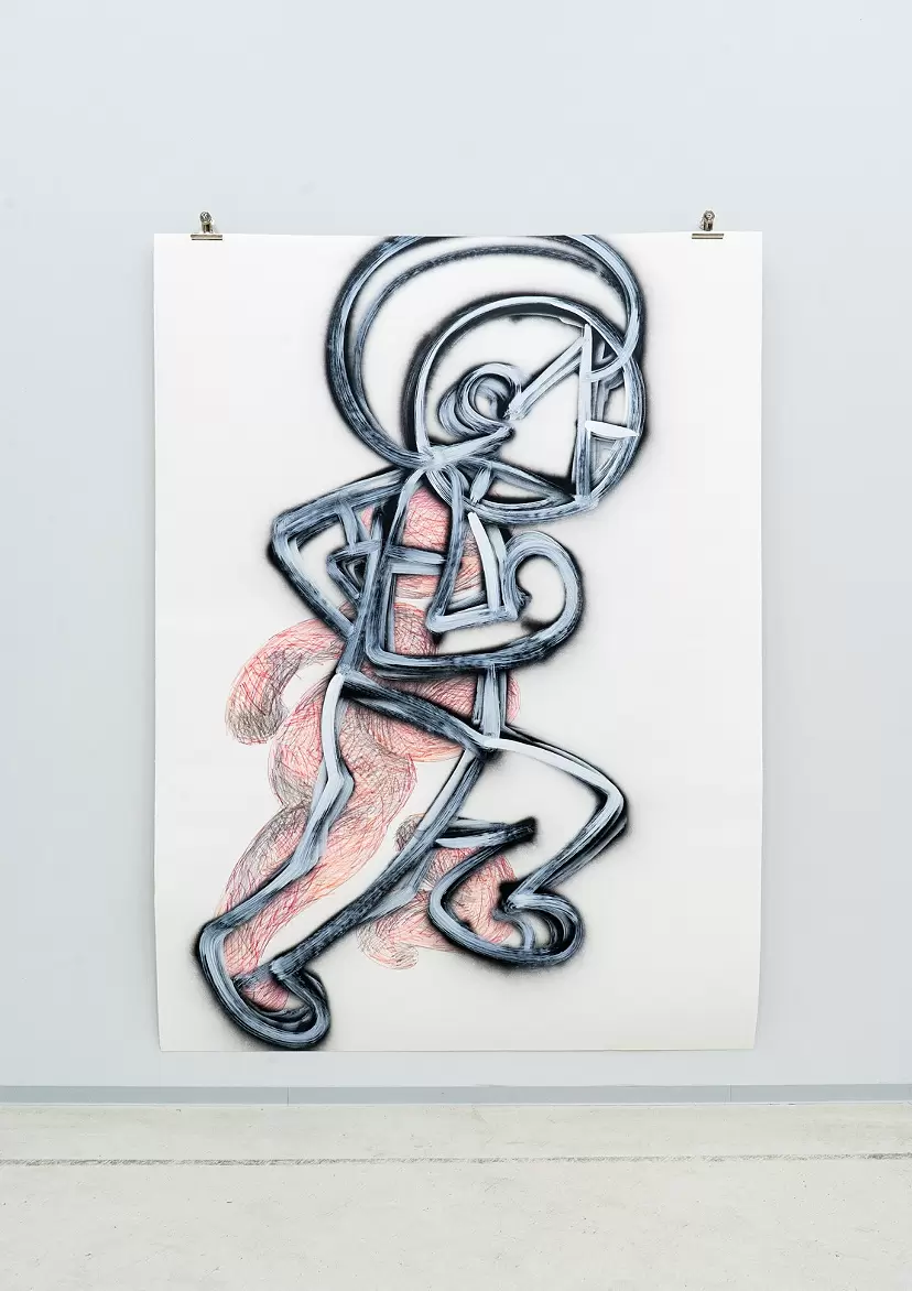 無のための習作 エドワード・マイブリッジ「The Human Figure in Motion」からの引用#024-11 by Yutaka Hashimoto