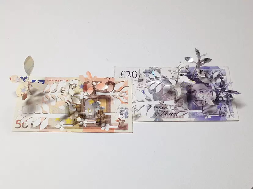 Green Economy (Euro & Pound) by Yuken Teruya
