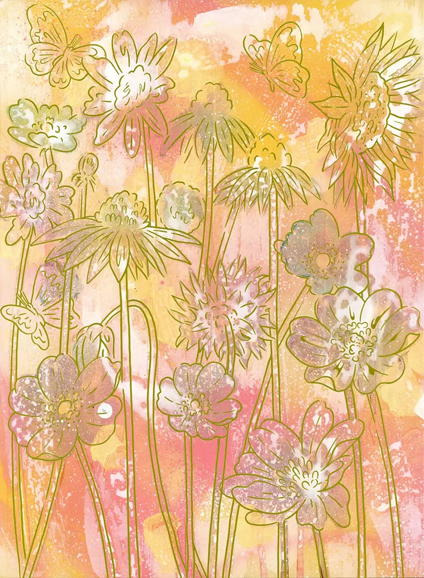 flower IV by 黒田 潔