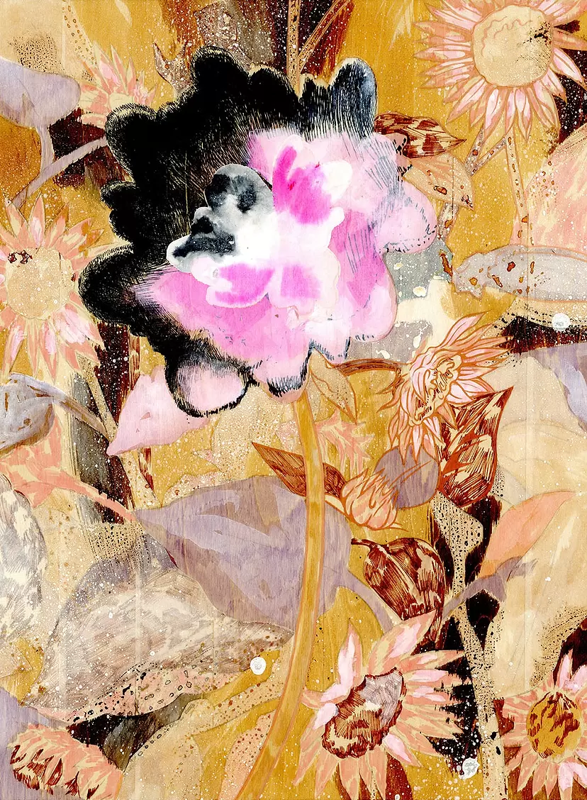 flower II by 黒田 潔