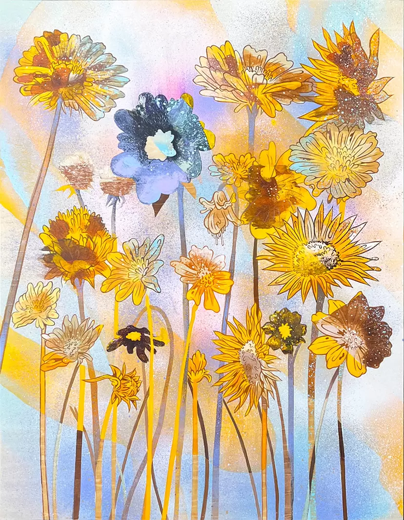 flower I by 黒田 潔