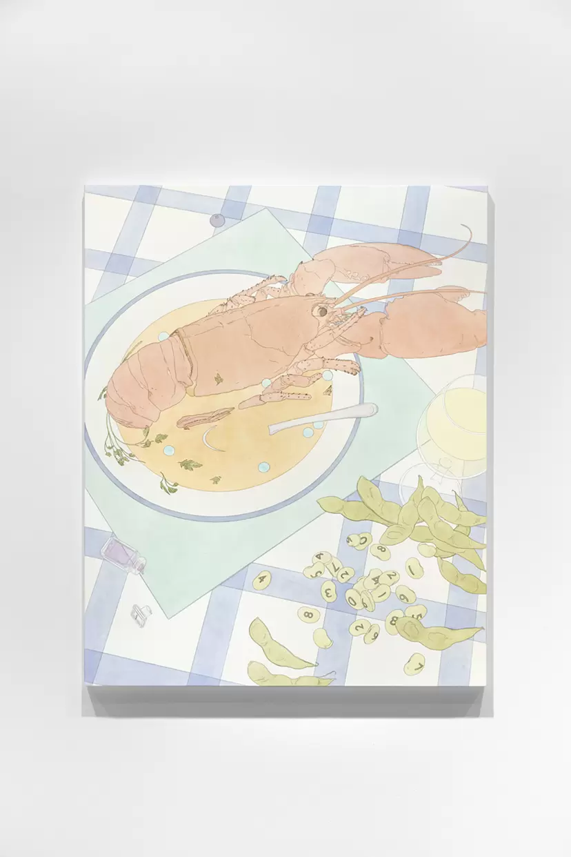 On the same table cloth#2 by 八木 恵梨