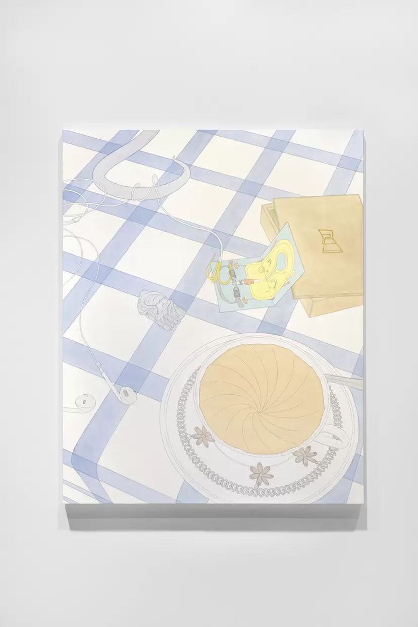 On the same table cloth#3 by 八木 恵梨