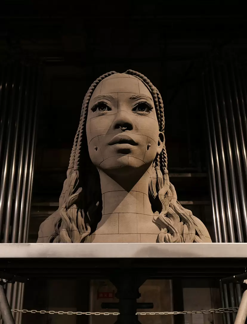 FOREIGIN MATTER: 'Sand in woman ' 1/5 model by R E M A