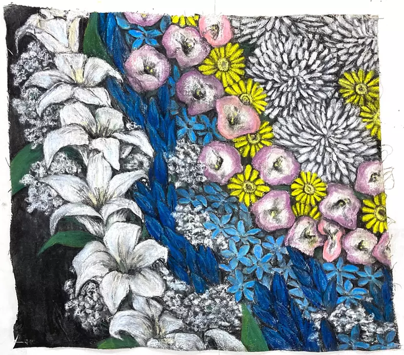 弔花 / Furenal flowers by 永井 麻友佳