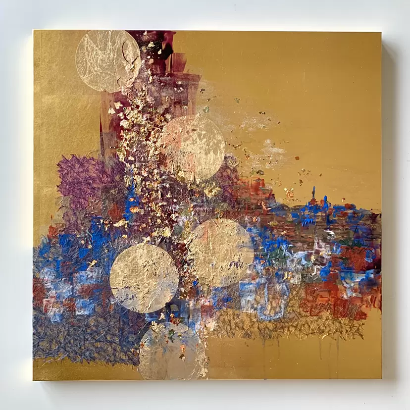 月光の眠らぬ村　絵画原画 二代目市川白猿の左枝政左衛門、三代目中村歌右衛門の百姓五作