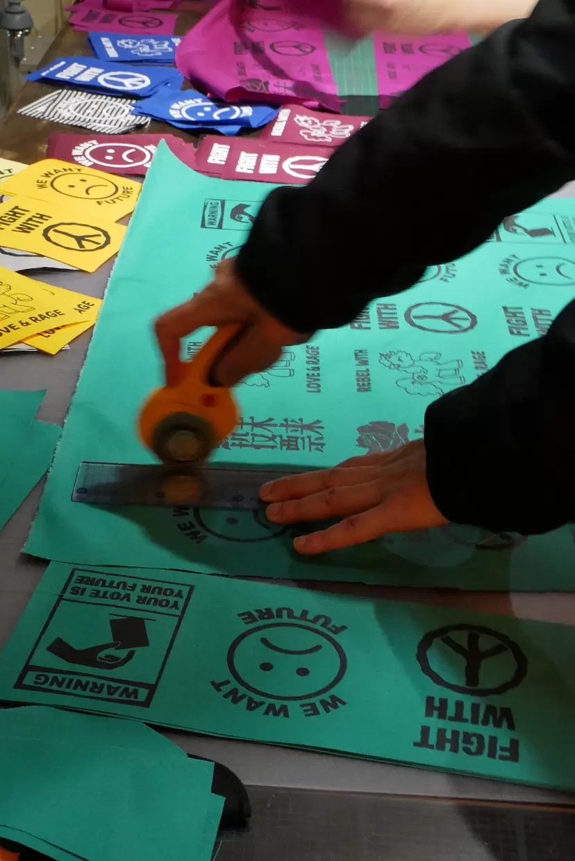 PEACE PATCH by REBEL FOR THE FUTURE by TOKYO CREATIVE SALON